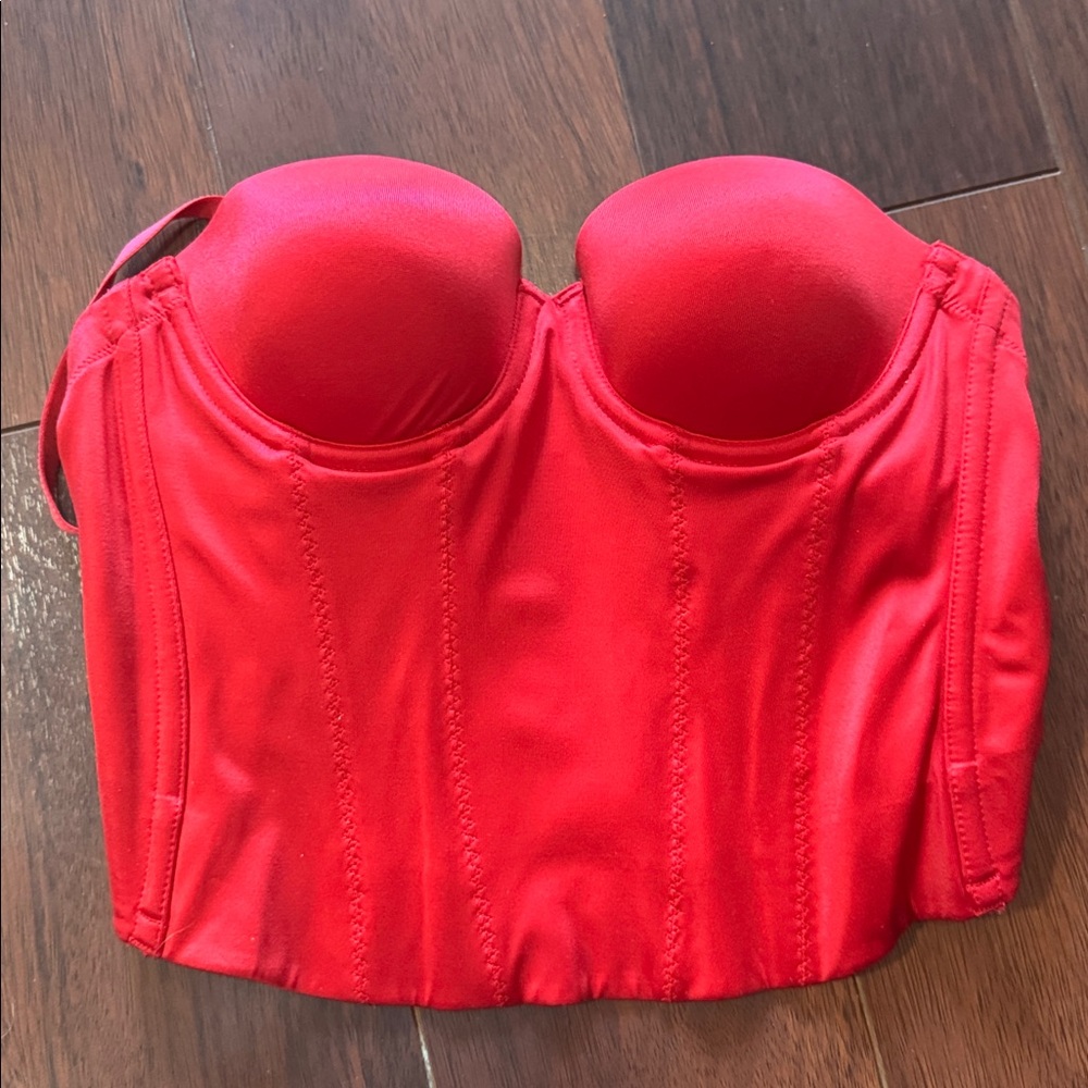 Victoria's Secret Red Bustier Bra